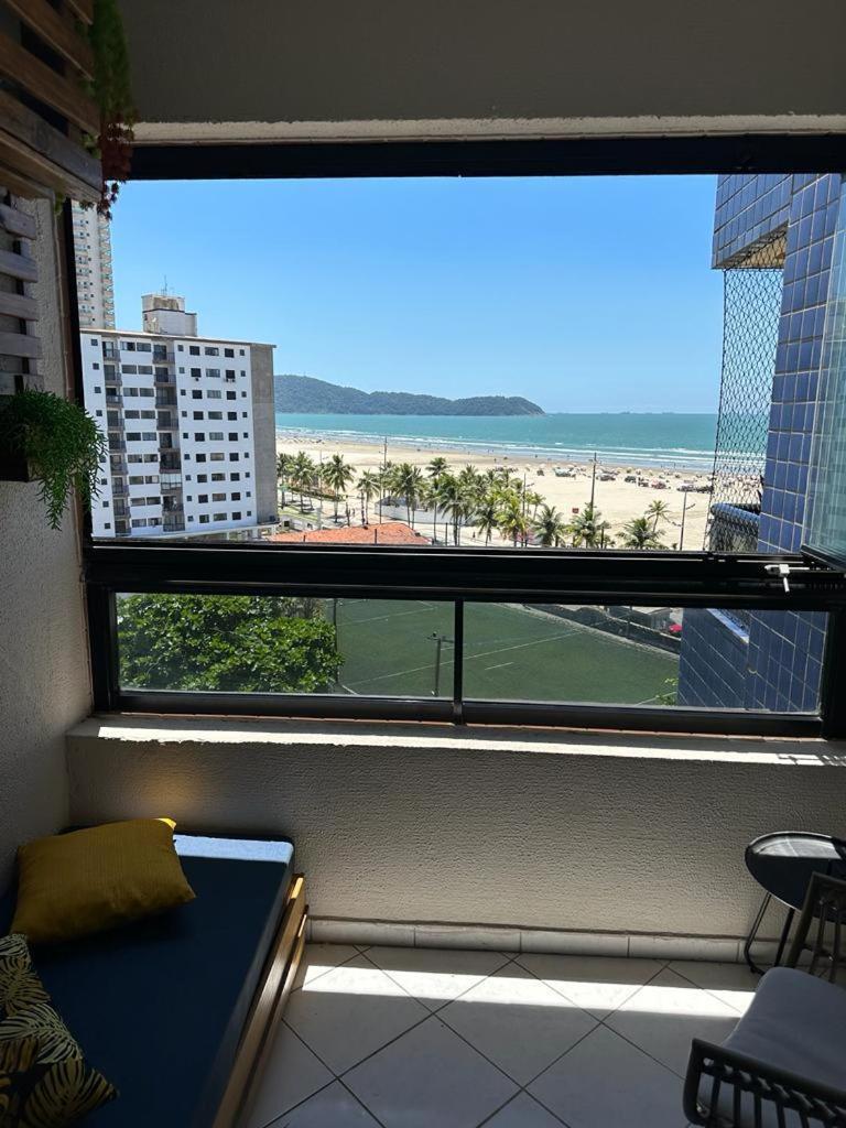 Apto Frente Mar Em Praia Grande Exterior foto
